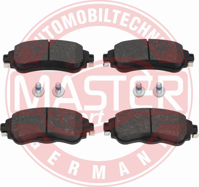 MASTER-SPORT GERMANY 13046119172N-SET-MS - Тормозные колодки, дисковые, комплект parts5.com