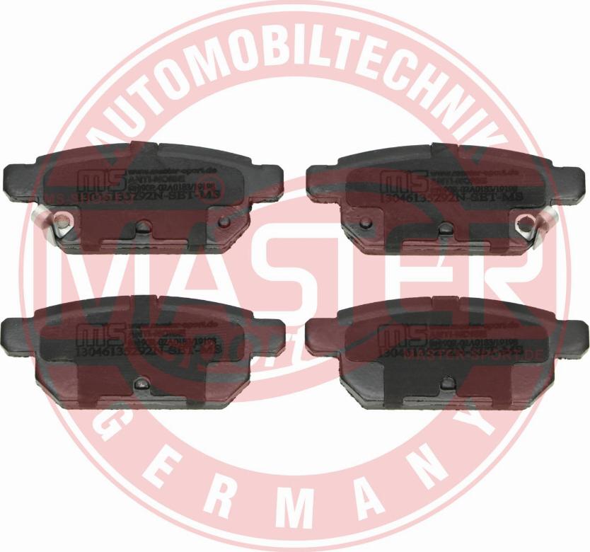 MASTER-SPORT GERMANY 13046135292N-SET-MS - Тормозные колодки, дисковые, комплект parts5.com