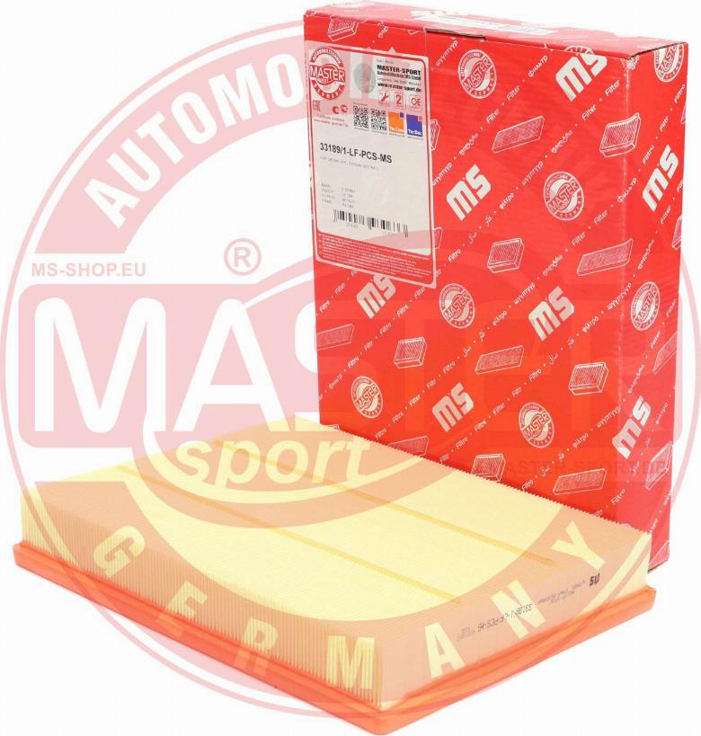 MASTER-SPORT GERMANY 33189/1-LF-PCS-MS - Воздушный фильтр parts5.com