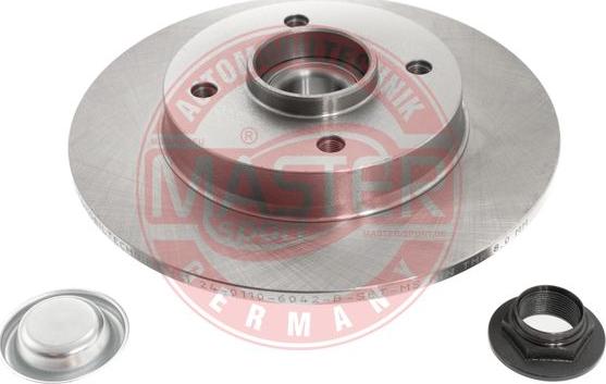 MASTER-SPORT GERMANY 2401106042B-PCS-MS - Тормозной диск parts5.com