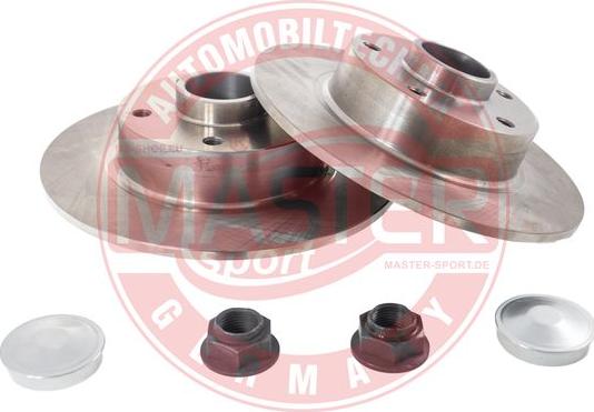 MASTER-SPORT GERMANY 2401106190B-SET-MS - Тормозной диск parts5.com