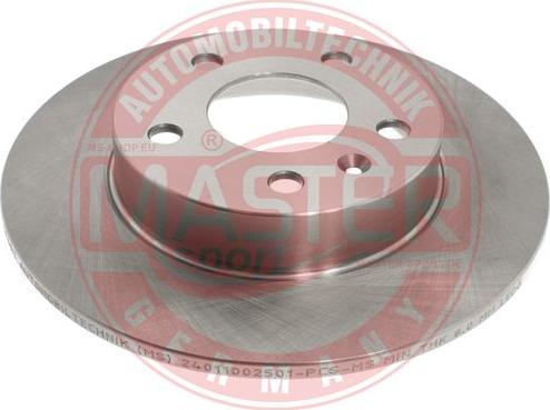 MASTER-SPORT GERMANY 24011002501-PCS-MS - Тормозной диск parts5.com