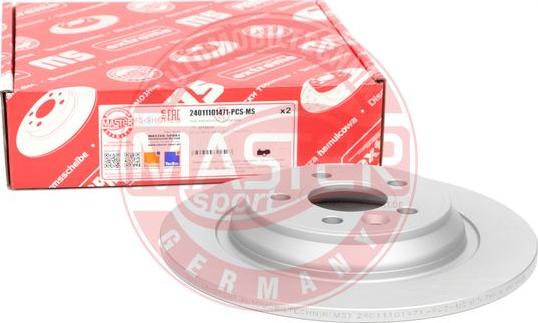 MASTER-SPORT GERMANY 24011101471-PCS-MS - Тормозной диск parts5.com