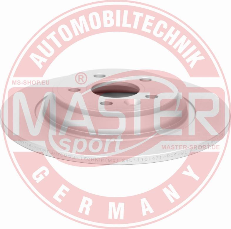 MASTER-SPORT GERMANY 24011101471PR-PCS-MS - Тормозной диск parts5.com