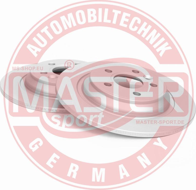 MASTER-SPORT GERMANY 24011101471-SET-MS - Тормозной диск parts5.com