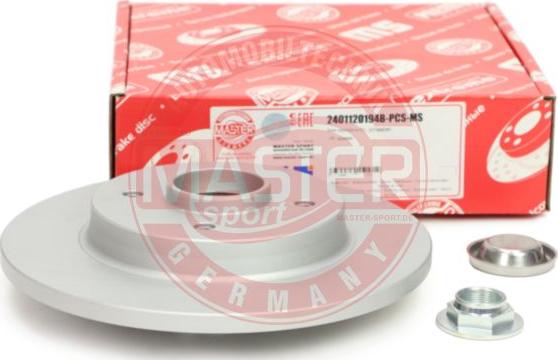 MASTER-SPORT GERMANY 2401120194B-PCS-MS - Тормозной диск parts5.com