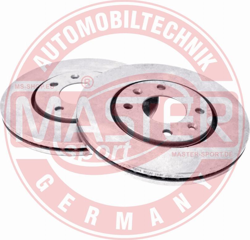 MASTER-SPORT GERMANY 24012401391-SET-MS - Тормозной диск parts5.com