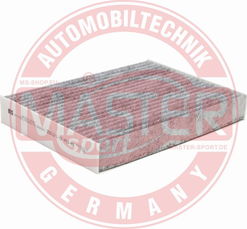 MASTER-SPORT GERMANY 25012/1-IF-PCS-MS - Filter, interior air parts5.com