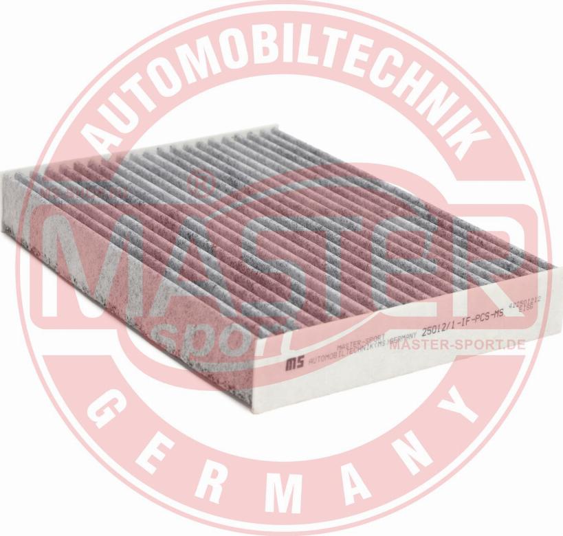 MASTER-SPORT GERMANY 25012/1-IF-PCS-MS - Filter, interior air parts5.com