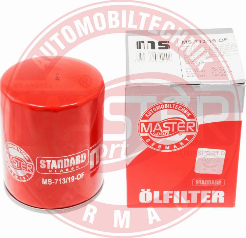 MASTER-SPORT GERMANY 713/19-OF-PCS-MS - Oil Filter parts5.com