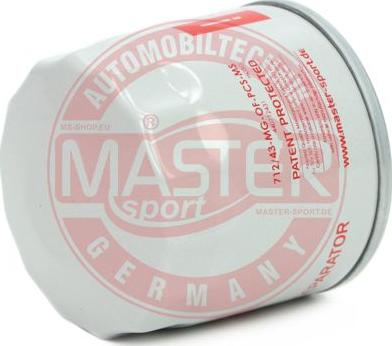 MASTER-SPORT GERMANY 712/43-MG-OF-PCS-MS - Oil Filter parts5.com