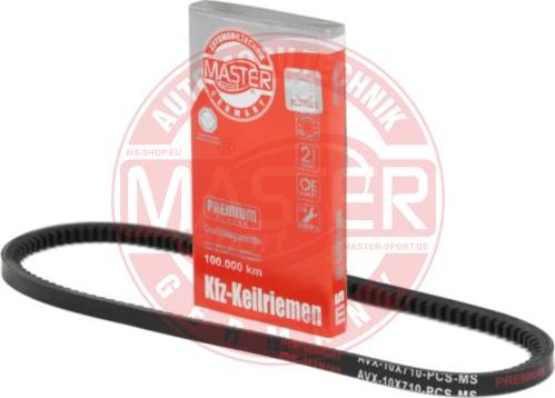 MASTER-SPORT GERMANY AVX-10X710-PCS-MS - Клиновой ремень, поперечные рёбра parts5.com