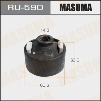 MASUMA RU-590 - Сайлентблок, рычаг подвески колеса parts5.com