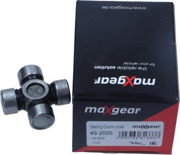 Maxgear 49-2005 - Шарнир, вал сошки рулевого управления parts5.com