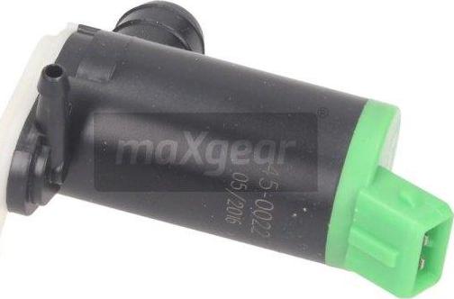 Maxgear 45-0022 - Водяной насос, система очистки окон parts5.com