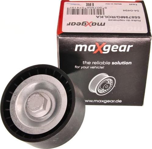 Maxgear 54-0494 - Polea inversión / guía, correa poli V parts5.com