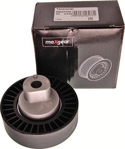 Maxgear 54-0448 - Направляющий ролик, поликлиновый ремень parts5.com