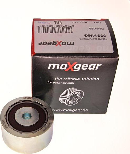 Maxgear 54-0098 - Polea inversión / guía, correa poli V parts5.com