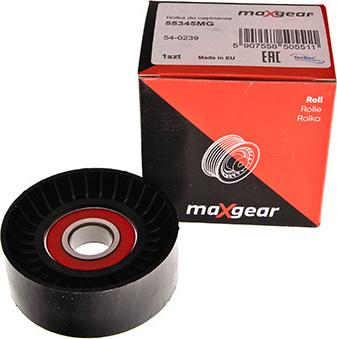 Maxgear 54-0239 - Deflection / Guide Pulley, v-ribbed belt parts5.com