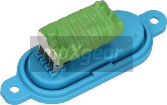 Maxgear 57-0104 - Сопротивление, реле, вентилятор салона parts5.com