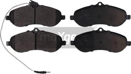 Maxgear 19-0908 - Тормозные колодки, дисковые, комплект parts5.com