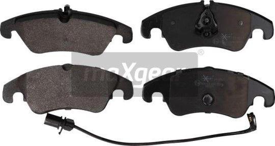 Maxgear 19-0911 - Тормозные колодки, дисковые, комплект parts5.com