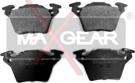 Maxgear 19-0469 - Тормозные колодки, дисковые, комплект parts5.com