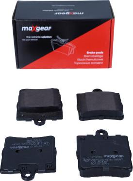 Maxgear 19-0415 - Тормозные колодки, дисковые, комплект parts5.com