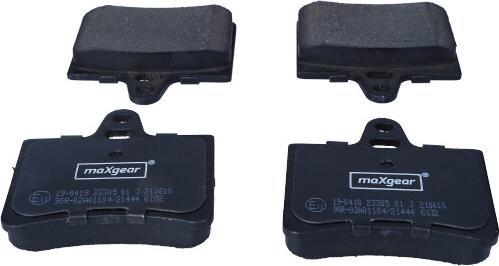 Maxgear 19-0418 - Тормозные колодки, дисковые, комплект parts5.com