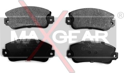 Maxgear 19-0482 - Тормозные колодки, дисковые, комплект parts5.com