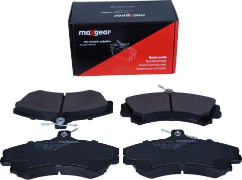 Maxgear 19-0550 - Тормозные колодки, дисковые, комплект parts5.com