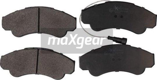 Maxgear 19-0668 - Тормозные колодки, дисковые, комплект parts5.com