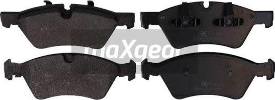 Maxgear 19-0890 - Тормозные колодки, дисковые, комплект parts5.com