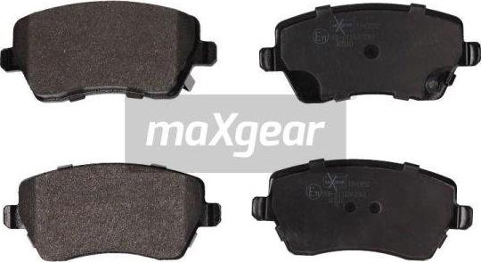 Maxgear 19-0892 - Тормозные колодки, дисковые, комплект parts5.com