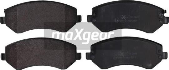 Maxgear 19-0869 - Тормозные колодки, дисковые, комплект parts5.com