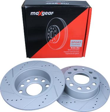 Maxgear 19-0839SPORT - Тормозной диск parts5.com