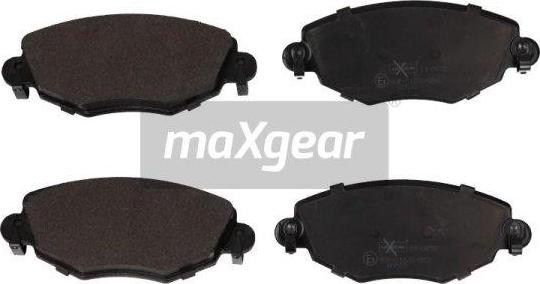 Maxgear 19-0876 - Тормозные колодки, дисковые, комплект parts5.com