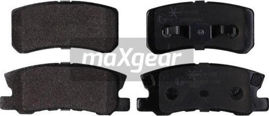 Maxgear 19-1990 - Тормозные колодки, дисковые, комплект parts5.com