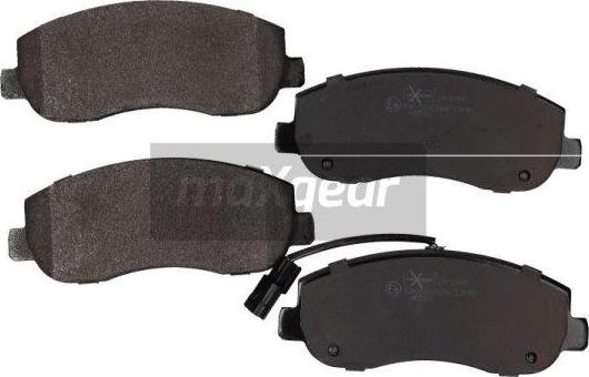 Maxgear 19-1991 - Тормозные колодки, дисковые, комплект parts5.com