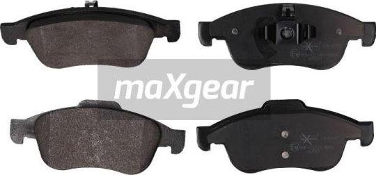 Maxgear 19-1992 - Тормозные колодки, дисковые, комплект parts5.com