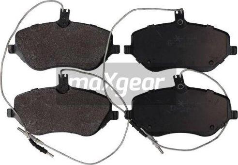 Maxgear 19-1464 - Тормозные колодки, дисковые, комплект parts5.com