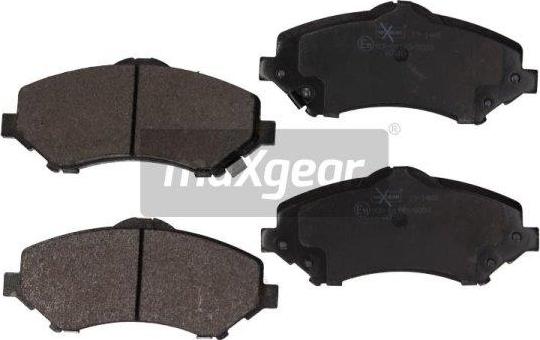 Maxgear 19-1468 - Тормозные колодки, дисковые, комплект parts5.com