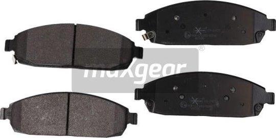 Maxgear 19-1437 - Тормозные колодки, дисковые, комплект parts5.com