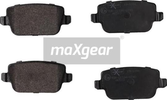 Maxgear 19-1094 - Тормозные колодки, дисковые, комплект parts5.com