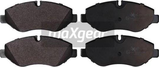 Maxgear 19-1096 - Тормозные колодки, дисковые, комплект parts5.com