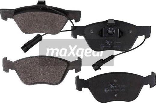 Maxgear 19-1086 - Тормозные колодки, дисковые, комплект parts5.com