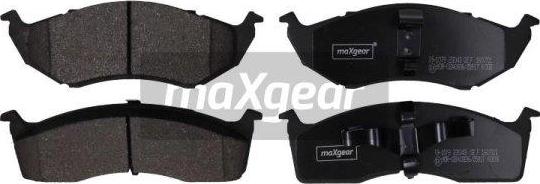 Maxgear 19-1079 - Тормозные колодки, дисковые, комплект parts5.com