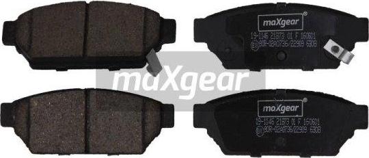 Maxgear 19-1146 - Тормозные колодки, дисковые, комплект parts5.com