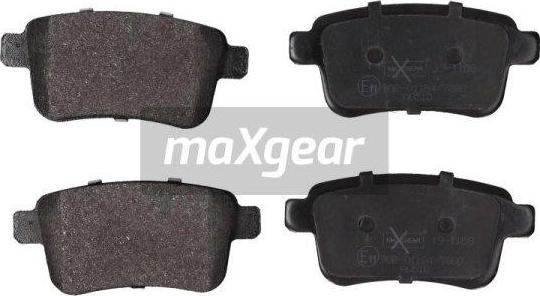 Maxgear 19-1108 - Тормозные колодки, дисковые, комплект parts5.com