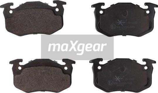 Maxgear 19-1107 - Тормозные колодки, дисковые, комплект parts5.com